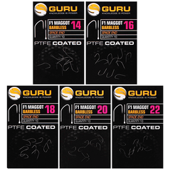 Guru F1 Maggot Hooks