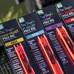 Preston Carp Pellet Pole Rigs
