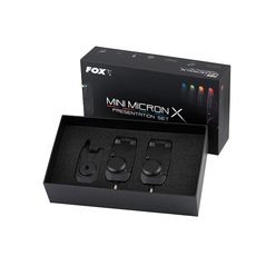 Fox Mini Micron X 2 Rod Bite Alarm Set