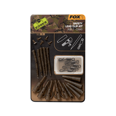 Fox Edges Camo Safety Lead Clip Kit Size 7