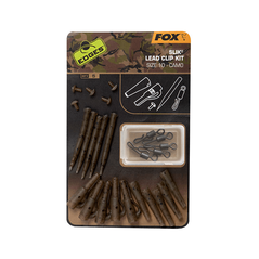 Fox Edges Camo Slik Lead Clip Kit Size 10