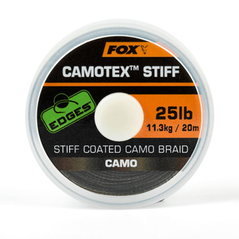 Fox Edges Camotex Stiff Coated Camo Braid