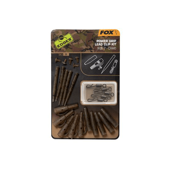 Fox Edges Camo Power Grip Lead Clips