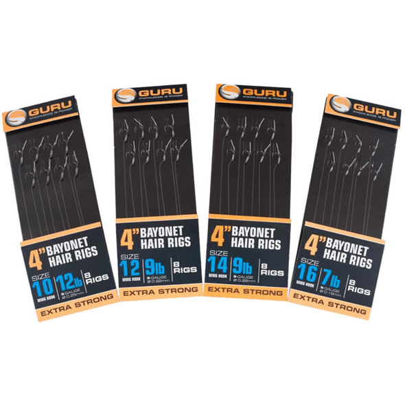 Guru Ready Rigs with Bayonets 4"