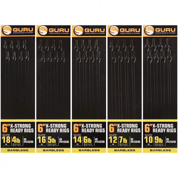 Guru XS Carp Pole Rigs 6"