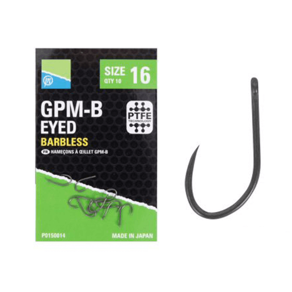 Preston GPM-B Eyed Barbless