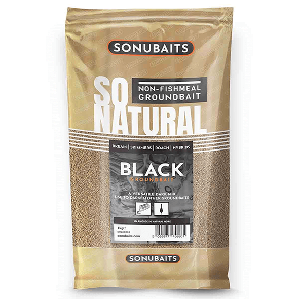 Sonubaits So Natural Black 1kg