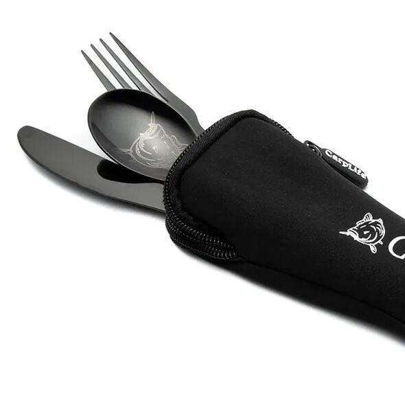 CarpLife Cutlery Set in Neoprene Sleeve
